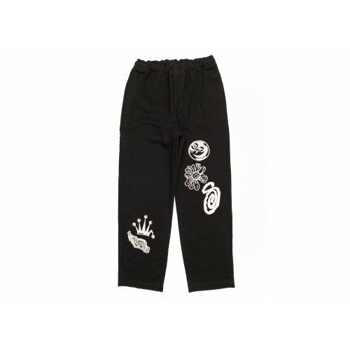 Оригинальный шмот Stussy Noma Icon Beach Pant Washed Black - 70см