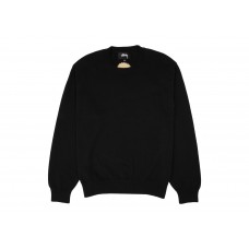 Stussy Bent Crown Knit Sweater Black