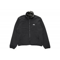 Stussy Dragon Sherpa Jacket Black