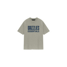 Fear of God Essentials Grizzlies Tee Warm Heather