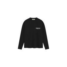Fear of God Essentials Classic Long Sleeve Tee (SS26) Vintage Black/White
