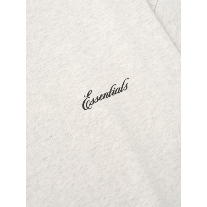 Футболка Fear of God Essentials Signature Classic Tee (SS26) Oatmeal Heather Футболка Fear of God Essentials Signature Classic Tee (SS26) Oatmeal Heather