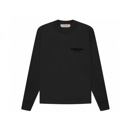 Оригинальный шмот Fear of God Essentials L/S T-shirt (SS22) Stretch Limo