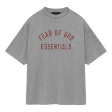 Fear of God Essentials Jersey Crewneck Tee Dark Heather