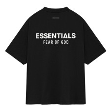 Fear of God Essentials Jersey Crewneck T-Shirt Black