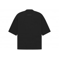 Fear of God Essentials Arch Logo Tee Jet Black