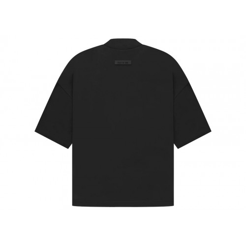 Оригинальный шмот Fear of God Essentials Arch Logo Tee Jet Black