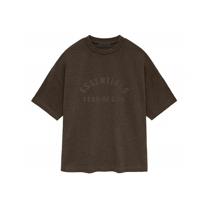 Футболка Fear of God Essentials Core Collection Heavy S/S Tee Heather Wood Футболка Fear of God Essentials Core Collection Heavy S/S Tee Heather Wood