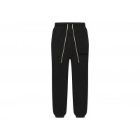 Fear of God Essentials Cream Drawstring Sweatpant Jet Black