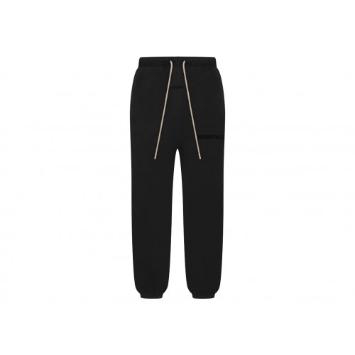 Оригинальный шмот Fear of God Essentials Cream Drawstring Sweatpant Jet Black