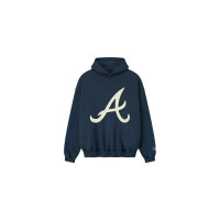 Fear of God Essentials Braves Sport Hoodie Midnight Navy