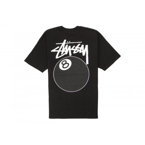 Оригинальный шмот Stussy 8 Ball Tee (SS22) Black - 70см