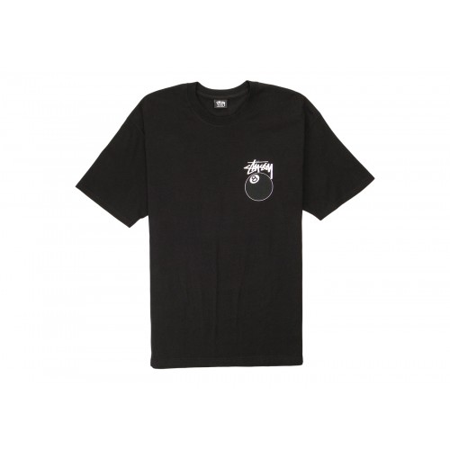 Оригинальный шмот Stussy 8 Ball Tee (SS22) Black - 70см