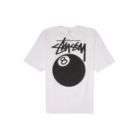 Stussy 8 Ball Tee (SS22) White