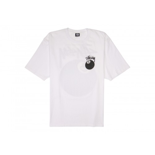 Оригинальный шмот Stussy 8 Ball Tee (SS22) White - 70см