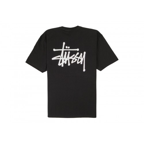 Оригинальный шмот Stussy Basic T-shirt Black - 70см