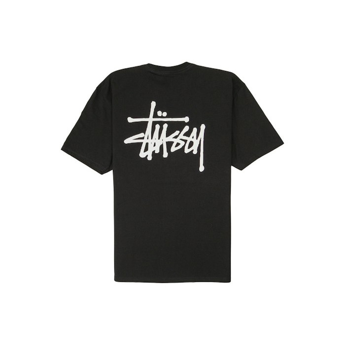 Футболка Stussy Basic T-shirt Black Футболка Stussy Basic T-shirt Black