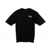 Stussy Fuzzy Dice Tee Black
