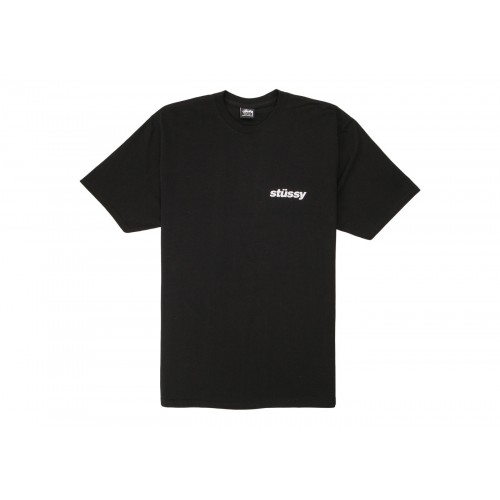 Оригинальный шмот Stussy Popsicle Tee Black - 70см