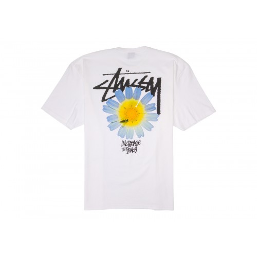 Оригинальный шмот Stussy ITP Flower Tee White - 70см