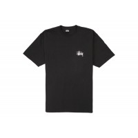Stussy Melted Tee Black
