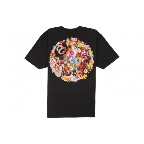 Оригинальный шмот Stussy Plush Tee Black - 70см