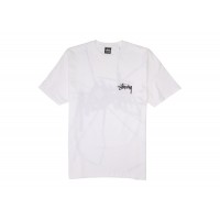 Stussy Shattered Tee White