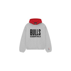 Fear of God Essentials Bulls Hoodie Light Heather Grey