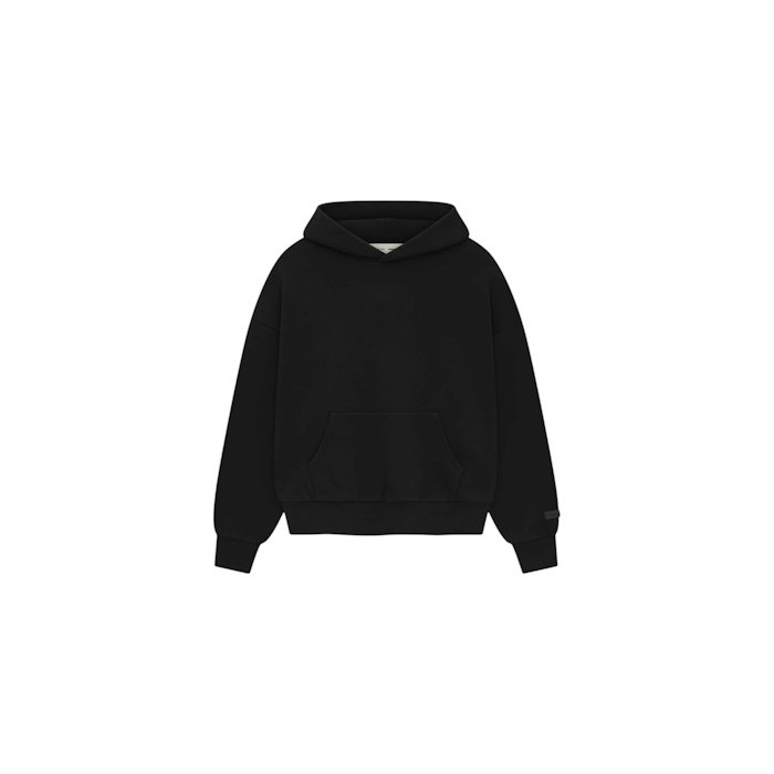 Худи Fear of God Essentials Classic Fit Fleece Hoodie Black Худи Fear of God Essentials Classic Fit Fleece Hoodie Black