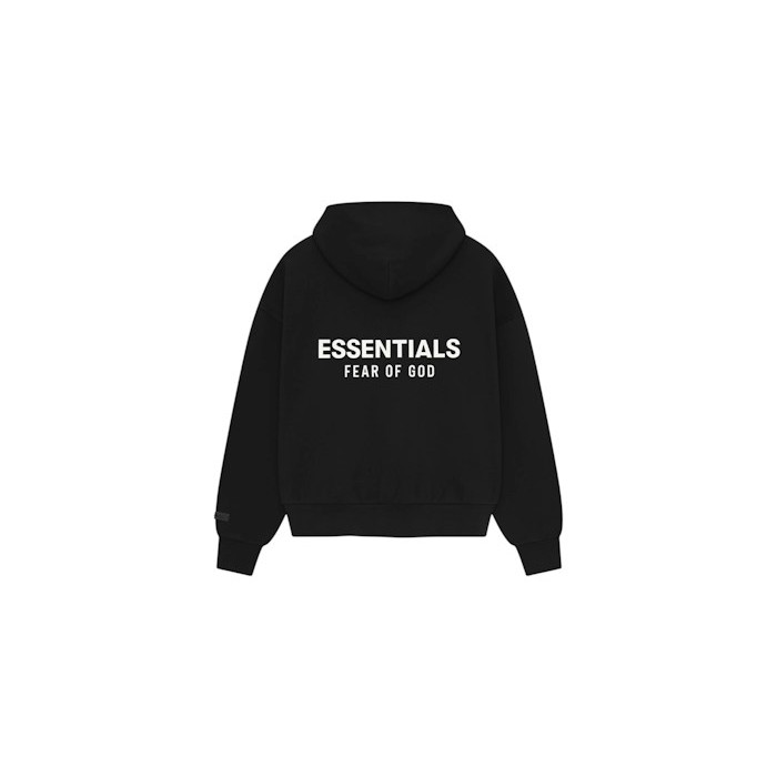 Худи Fear of God Essentials Classic Fit Fleece Hoodie Black Худи Fear of God Essentials Classic Fit Fleece Hoodie Black