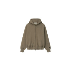 Fear of God Essentials Classic Zip-Up Hoodie (SS26) Homestead Heather