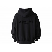 Fear of God Essentials Pullover Chest Logo Hoodie Stretch Limo/Black
