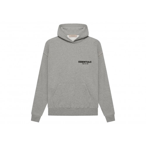 Оригинальный шмот Fear of God Essentials Hoodie (2022) Dark Oatmeal