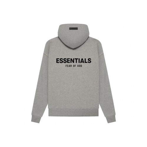 Оригинальный шмот Fear of God Essentials Hoodie (2022) Dark Oatmeal