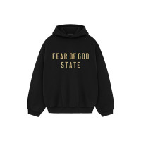 Fear of God Essentials Fleece Hoodie Black