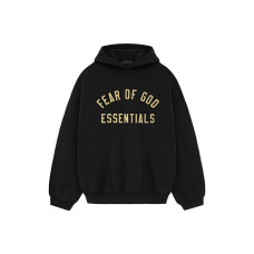Fear of God Essentials Fleece II Hoodie Black