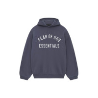 Fear of God Essentials Fleece Hoodie Marine