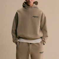 Fear of God Essentials Fleece Hoodie Desert Sand