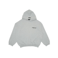 Fear of God Essentials Fleece Hoodie Light Heather Gray