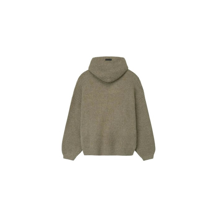 Худи Fear of God Essentials Heavy Waffle 90's Hoodie Homestead Heather Худи Fear of God Essentials Heavy Waffle 90's Hoodie Homestead Heather