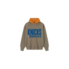 Fear of God Essentials Knicks Sport Hoodie Homestead Heather/Orange