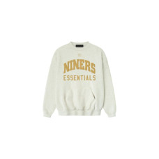 Fear of God Essentials Forty Niners Sport Crewneck Oatmeal Heather
