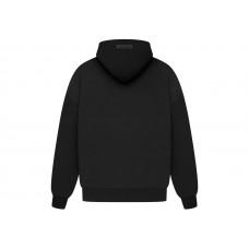 Fear of God Essentials Arch Logo Hoodie Jet Black
