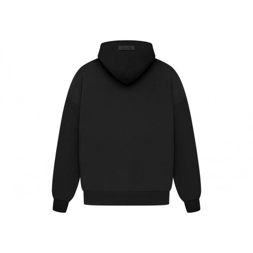 Оригинальный шмот Fear of God Essentials Arch Logo Hoodie Jet Black