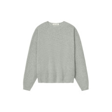 Fear of God Essentials Waffle Crewneck Sweater Concrete Heather