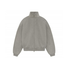 Fear of God Essentials Core Collection Womens Zip Up Jacket Heather Grey
