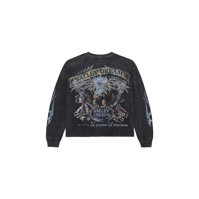 Лонгслив Vale Forever Valley Bling Long-Sleeve Tee Black Лонгслив Vale Forever Valley Bling Long-Sleeve Tee Black
