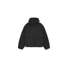 Fear of God Essentials Military Nylon Hooded Anorak Black