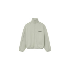 Fear of God Essentials Modern Piping Track Jacket Abbey Stone/ Abbey Stone