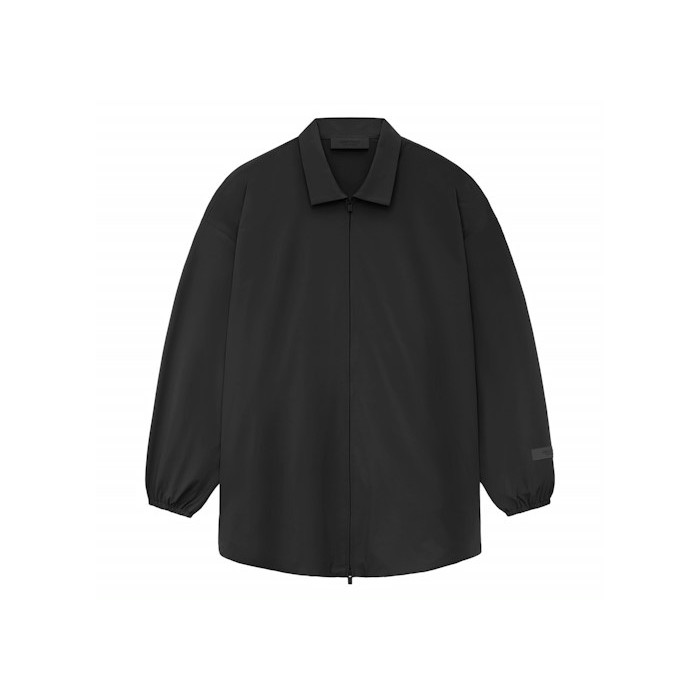 Рубашка Fear of God Essentials Core Collection Nylon Overshirt Black Рубашка Fear of God Essentials Core Collection Nylon Overshirt Black
